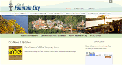 Desktop Screenshot of fountaincitywisconsin.com
