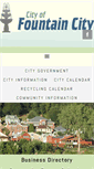 Mobile Screenshot of fountaincitywisconsin.com
